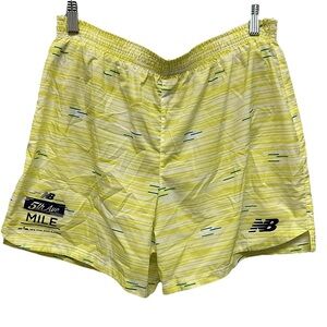 New Balance NB DRY‎ Womens Active Short Sz Large NEW YORK RUNNERS 5 IN: LIGHT